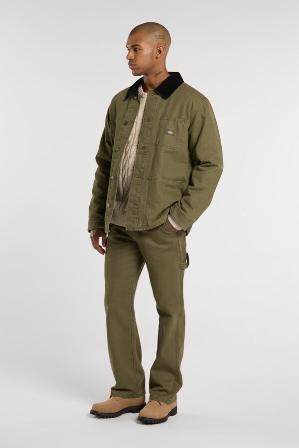Dickies Casaco de lona com forro central                        Caqui escuro