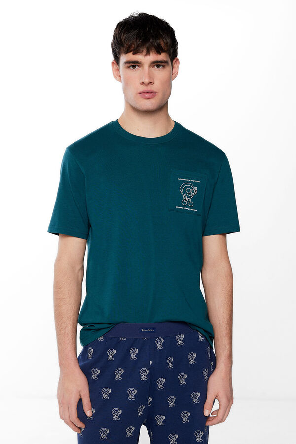 Springfield Pijama corto Rick & Morty&trade; verde