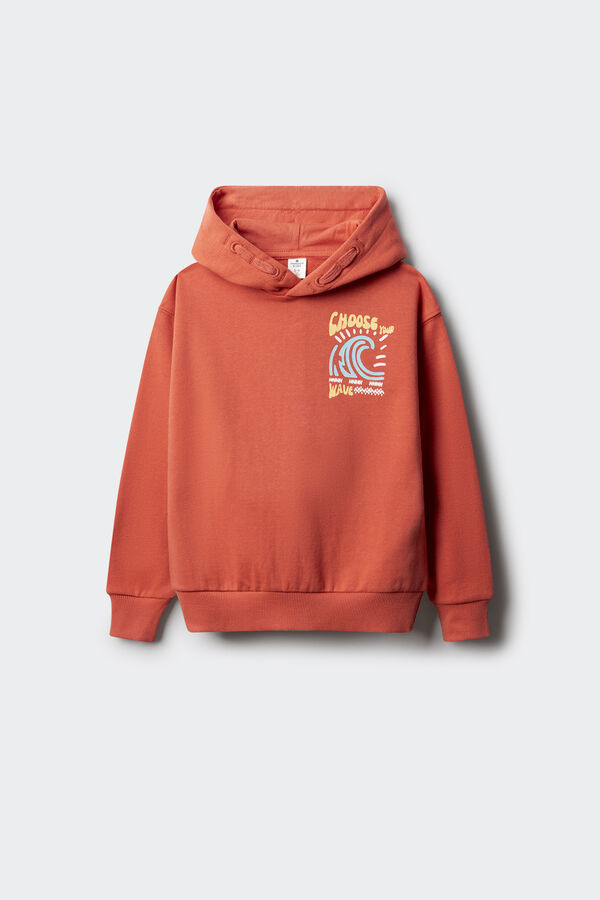 Springfield Kids Sudadera Waves ni&ntilde;o coral