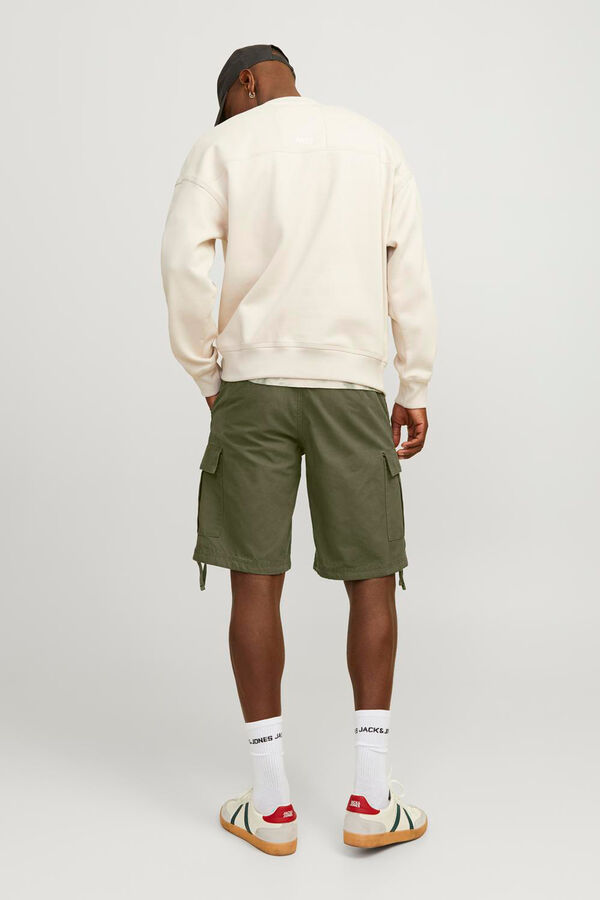 Jack & Jones Shorts cargo de regular fit verde