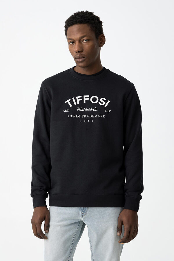 Tiffosi Sweatshirt estampado azul