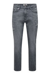 Only & Sons Jeans regular fit gris