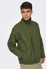Only & Sons Chaqueta de hombre regular fit. verde