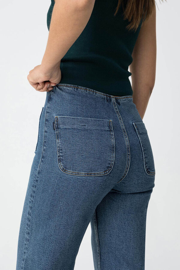 Tiffosi Jeans Sarah Wide Leg azul