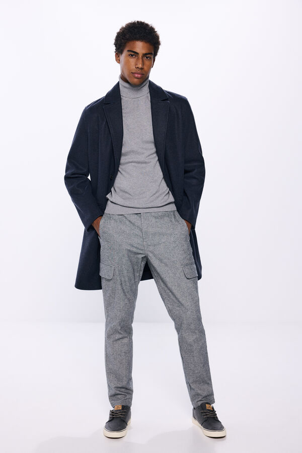 Springfield Abrigo comfort stretch azul