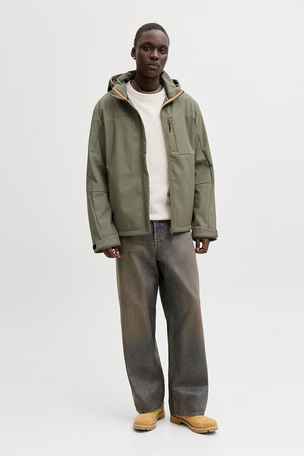 Jack & Jones Jaqueta curta Softshell estampado