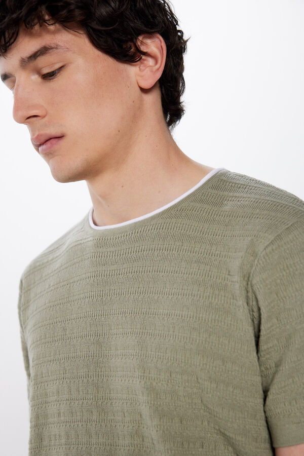 Springfield Jersey manga corta azul