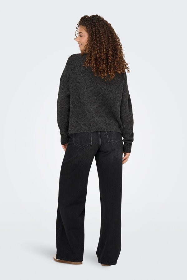 Only Jersey detalles joya gris