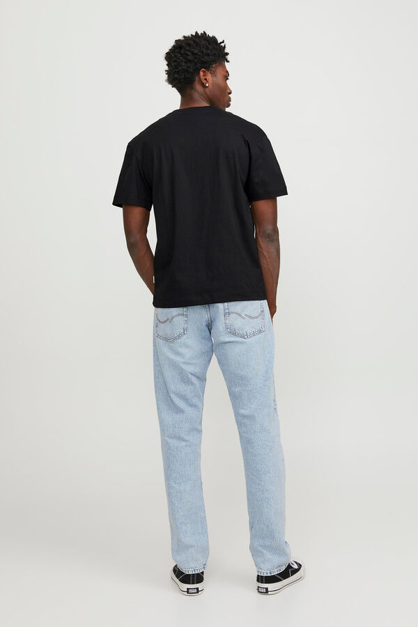 Jack & Jones T-shirt fit relaxed preto