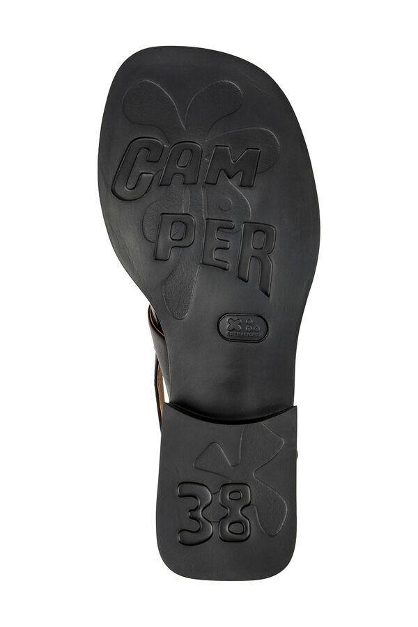 Camper Sandalias De Piel negro