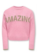 Only Girls Su&eacute;ter com texto de menina rosa