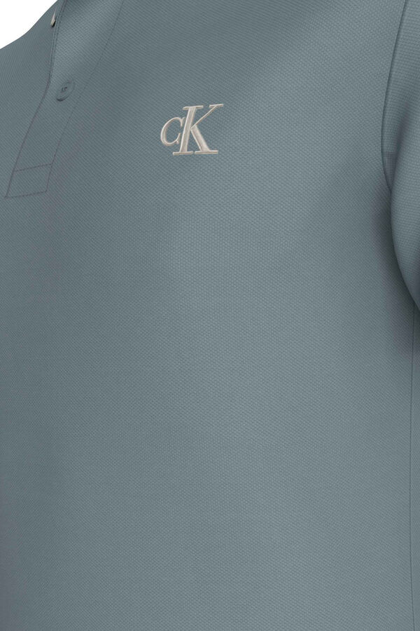 CK Jeans Polo de manga curta cinzento