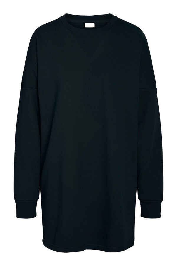 Noisy May Vestido de chándal de felpa negro