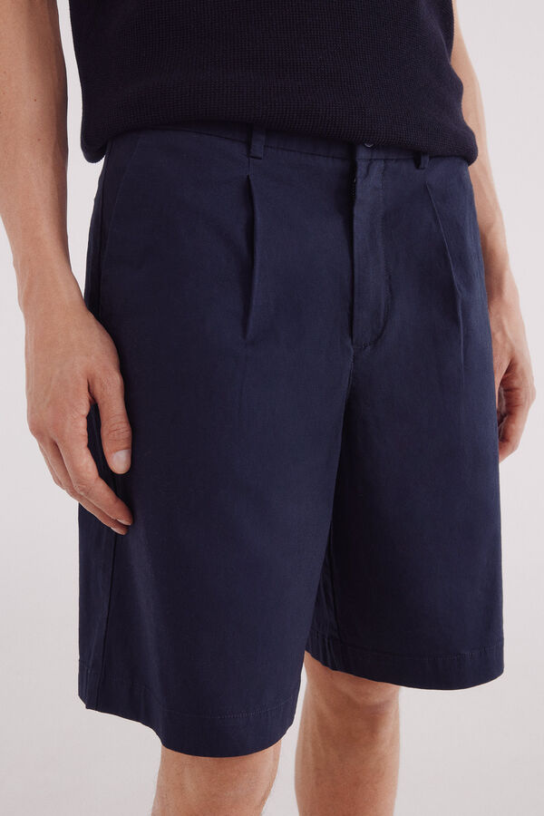 Springfield Bermuda leve e confortável azul