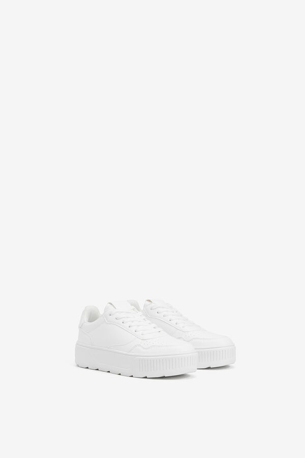 Tiffosi Zapatillas Cordones blanco