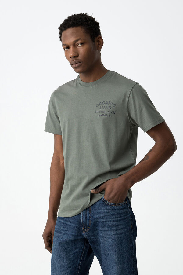 Tiffosi T-shirt Estampada verde