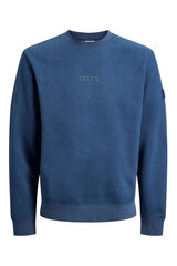 Jack & Jones Sweatshirt b&aacute;sico azul