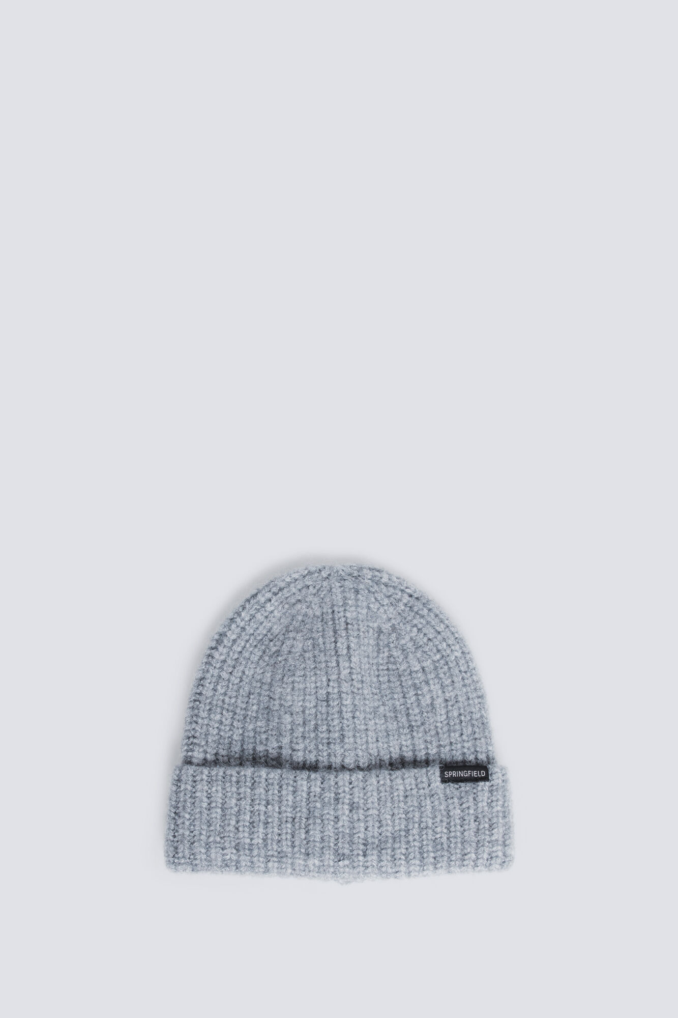 Springfield Gorro beanie de punto en crudo