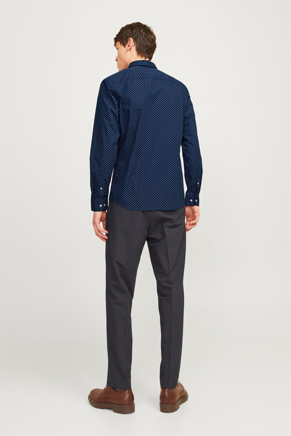Jack & Jones Camisa lisa azul