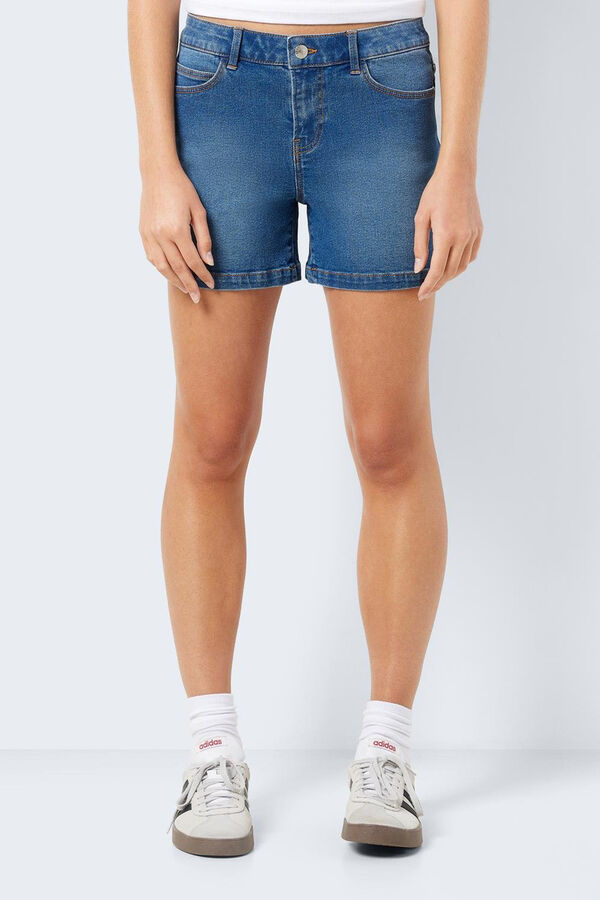 Noisy May Shorts denim 5 bolsillos azul