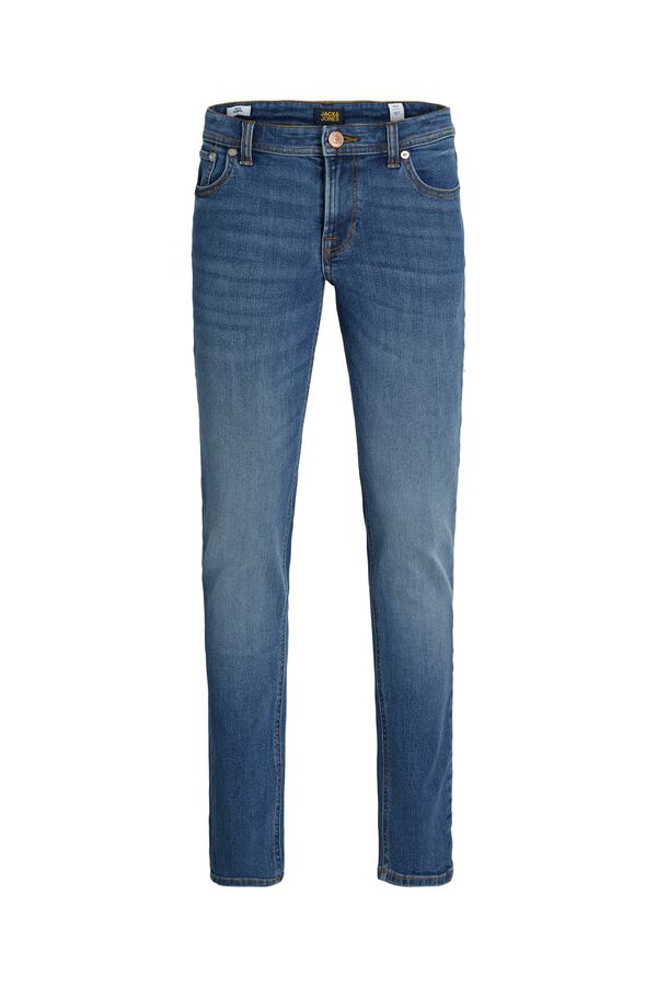 Jack & Jones Junior Jeans slim em algod&atilde;o azul