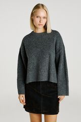 Jack & Jones Camisola de malha cinzento