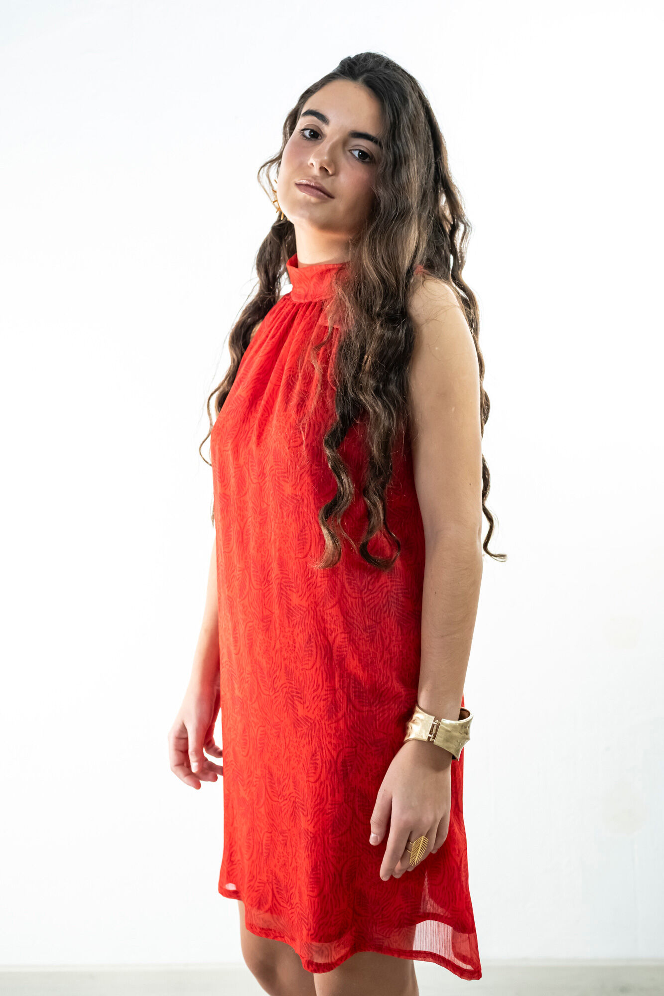 Cul Sac Vestido curto gola halter