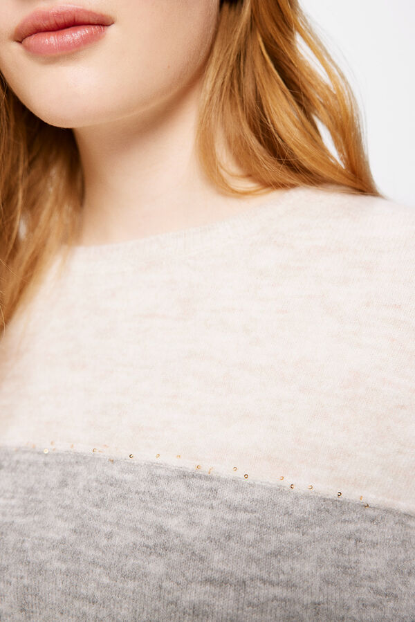 Springfield Jersey Color Block Neutro tostado