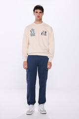 Springfield Pantal&oacute;n cargo azul