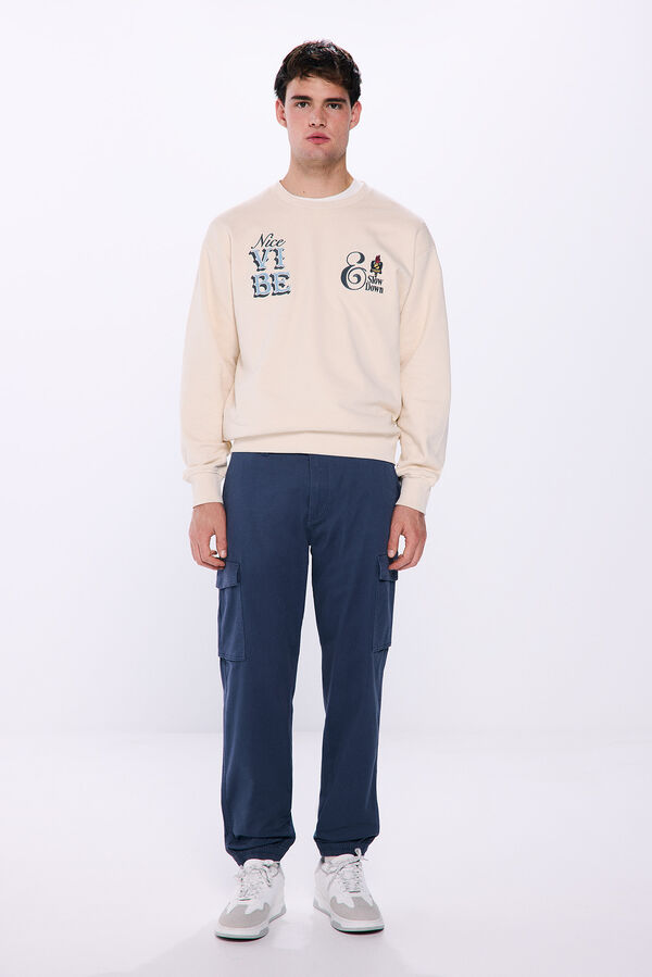 Springfield Pantal&oacute;n cargo azul