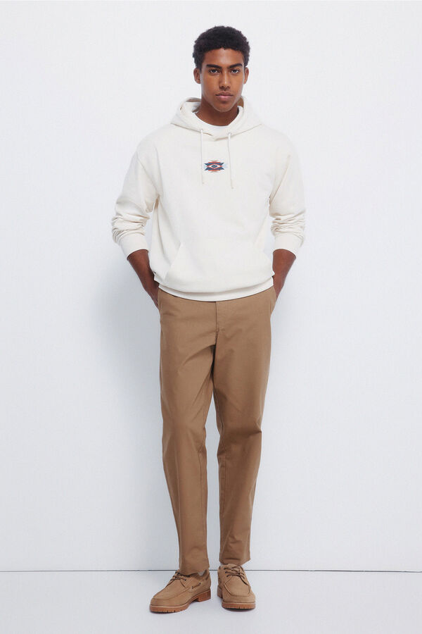 Springfield Sudadera capucha navajo blanco