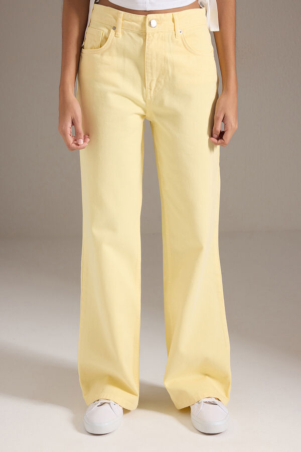 Trendyol Cal&ccedil;a cal&ccedil;a de perna larga estampado