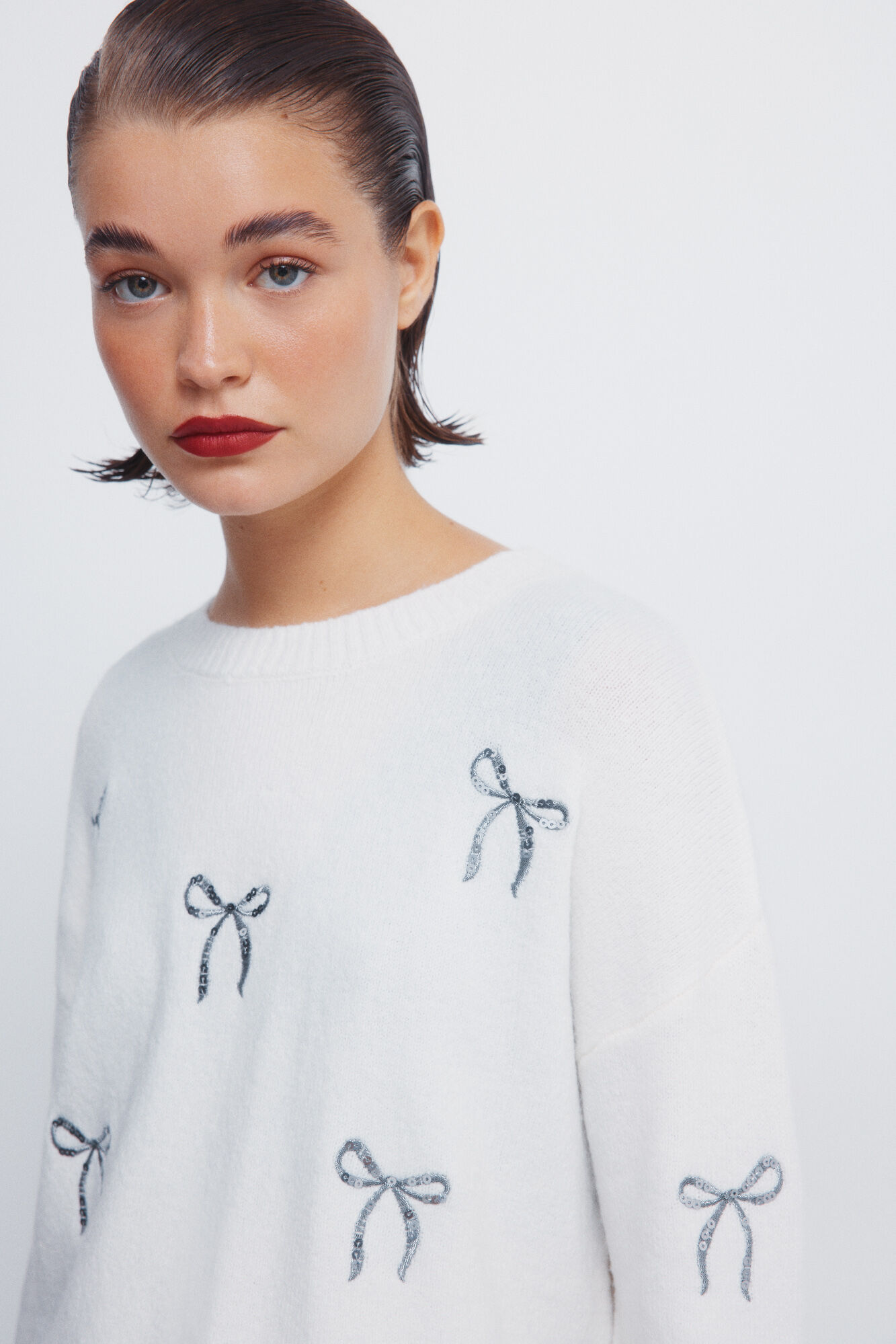 Springfield Jersey lazos lentejuelas