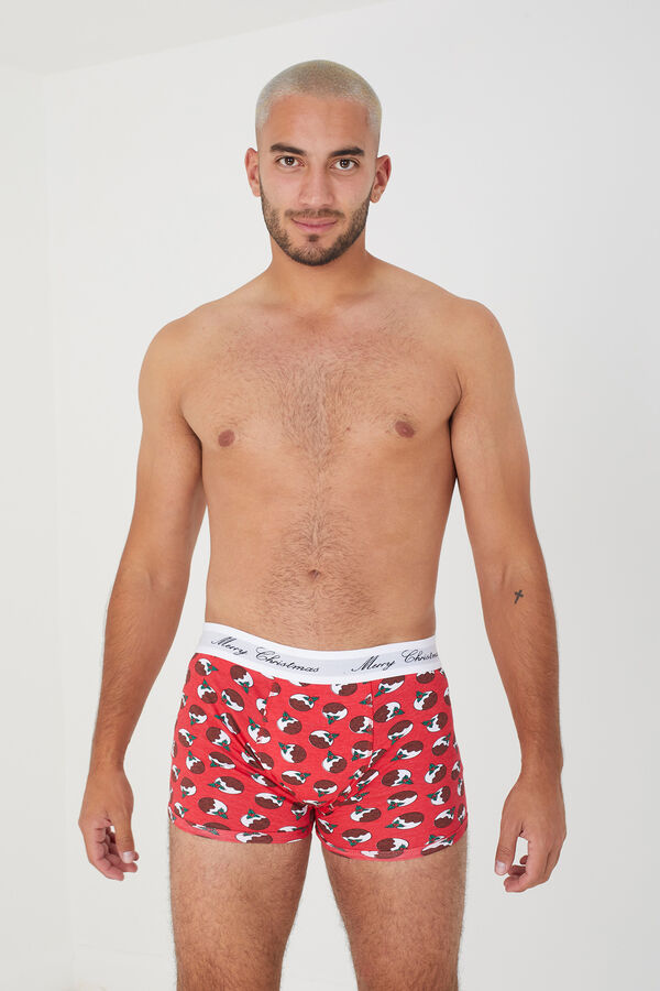 Brave Soul Pack de 3 boxers con estampado blanco