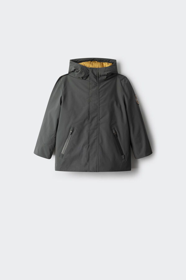 Springfield Kids Parka com capuz de menino verde