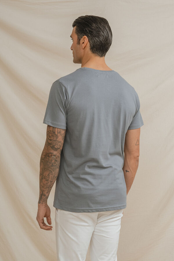 Celopman T-shirt b&aacute;sica azul