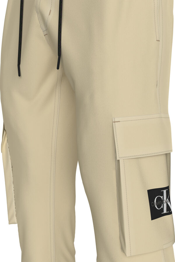 CK Jeans Pantalon jogger de hombre beige