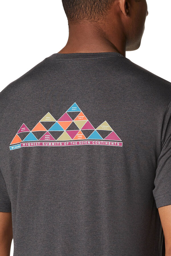 Springfield T-shirt estampada Columbia Tech Trail™ para homem mix cinza