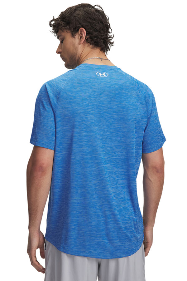 Under Armour T-shirt de manga curta de homem azul