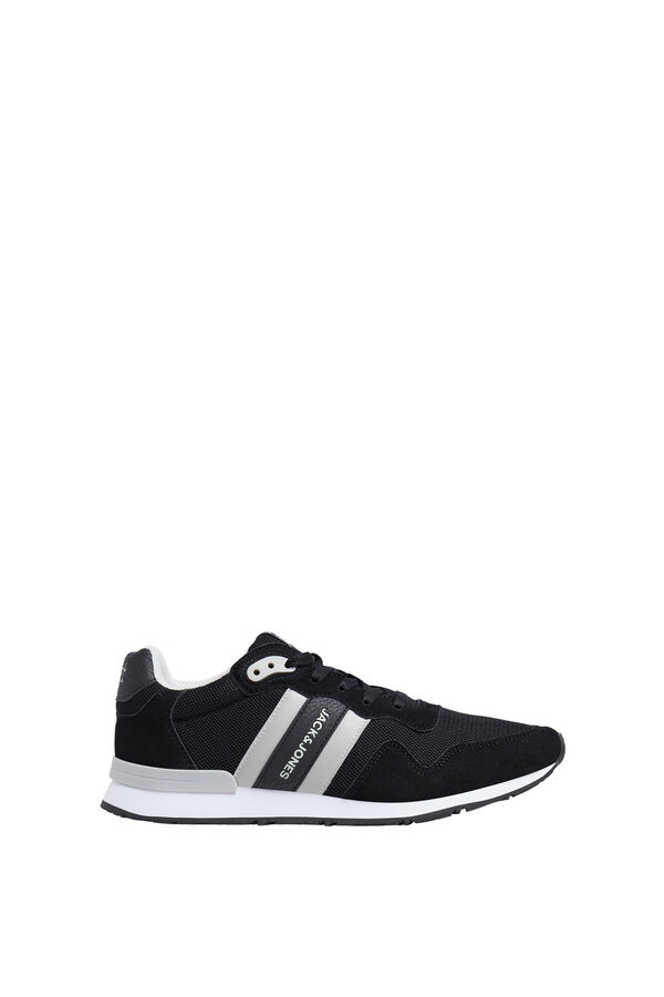 Jack & Jones Zapatillas deportivas con franjas laterales negro