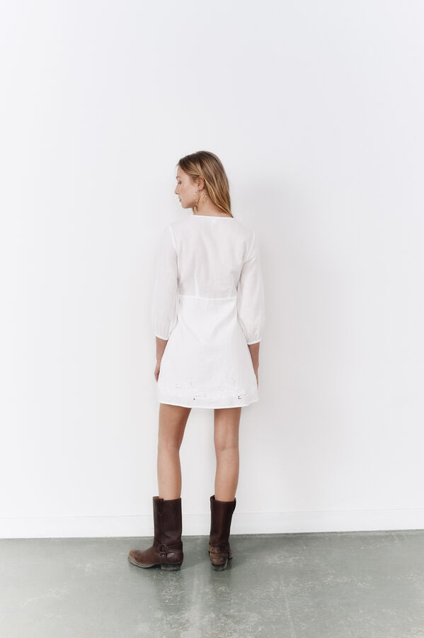 High Spirits Vestido "pérola" bege