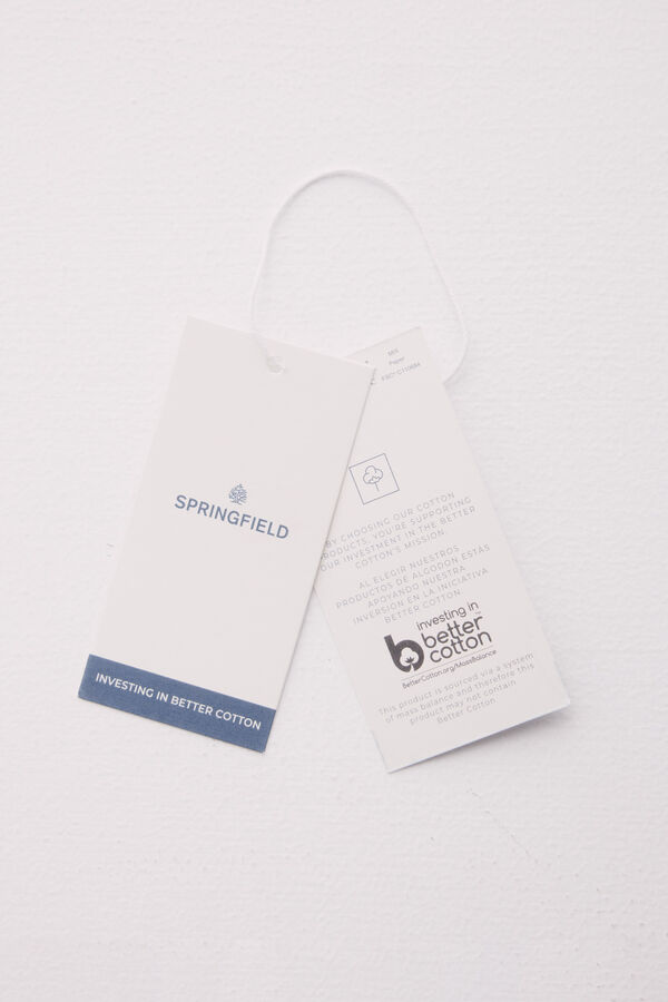 Springfield Camiseta rayas marineras rojo