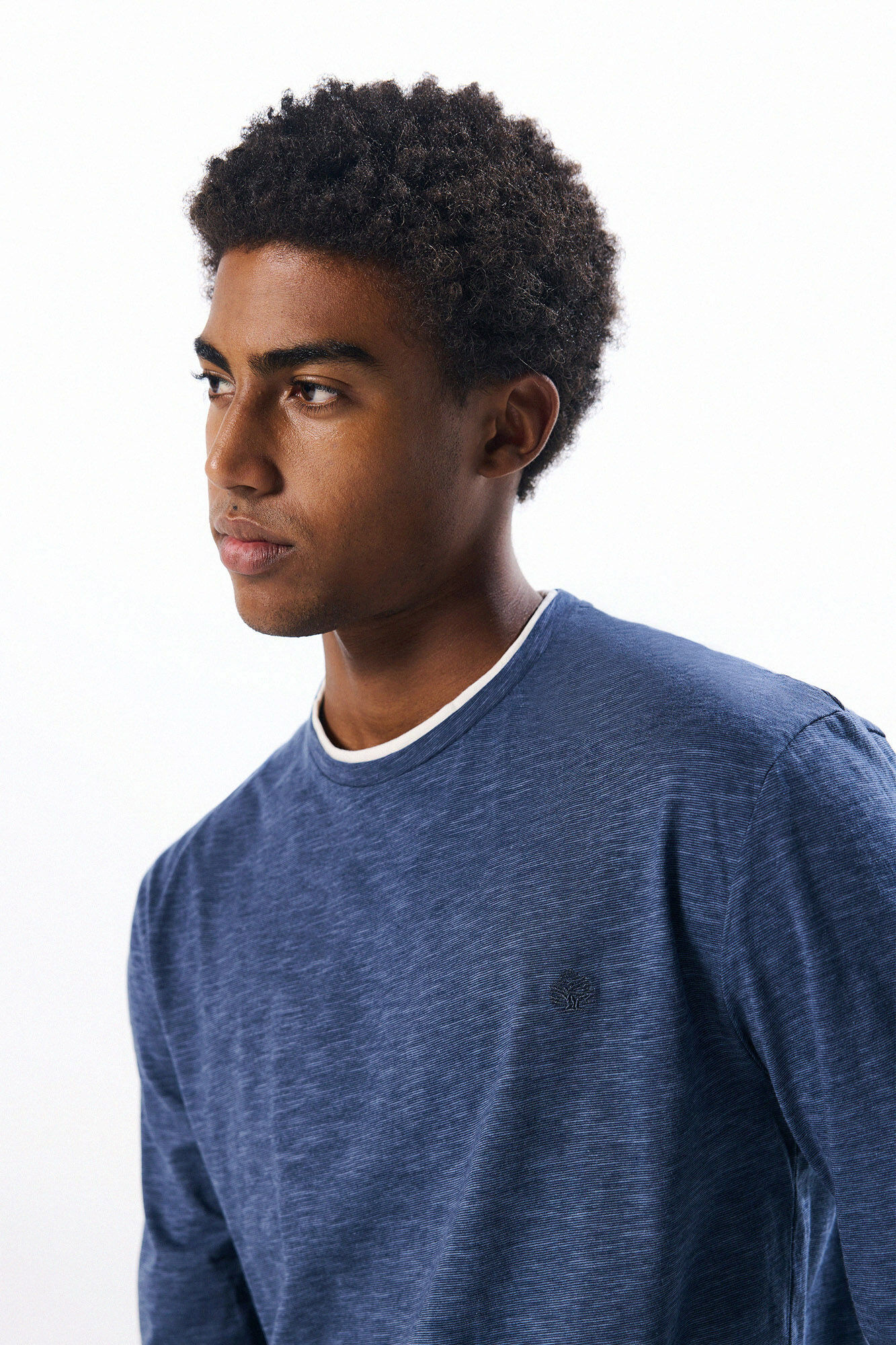 Springfield Camiseta manga comprida com riscas