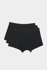 Springfield Pack 3 boxers b&aacute;sicos negro