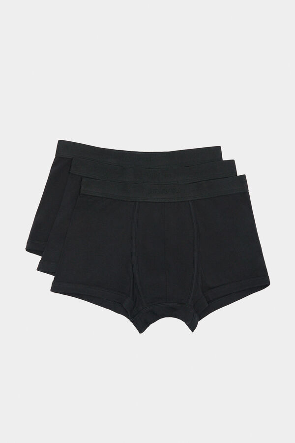 Springfield Pack 3 boxers b&aacute;sicos negro