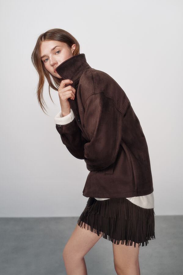 High Spirits Chaqueta Tawny marr&oacute;n