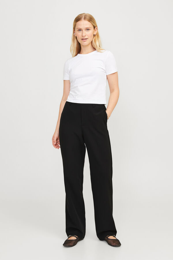 Jack & Jones Calças retas preto