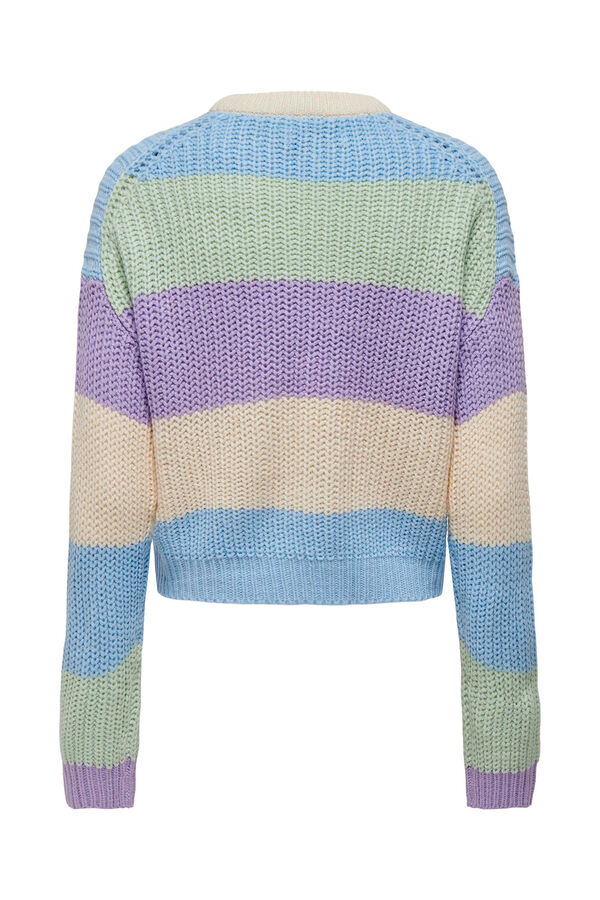 Only Jersey de punto colores verde