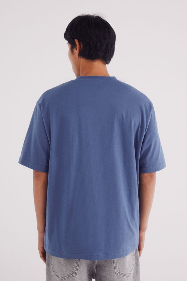 Springfield Camiseta Paisagem azul