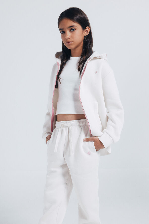 Springfield Kids Pantal&oacute;n jogger ni&ntilde;a blanco